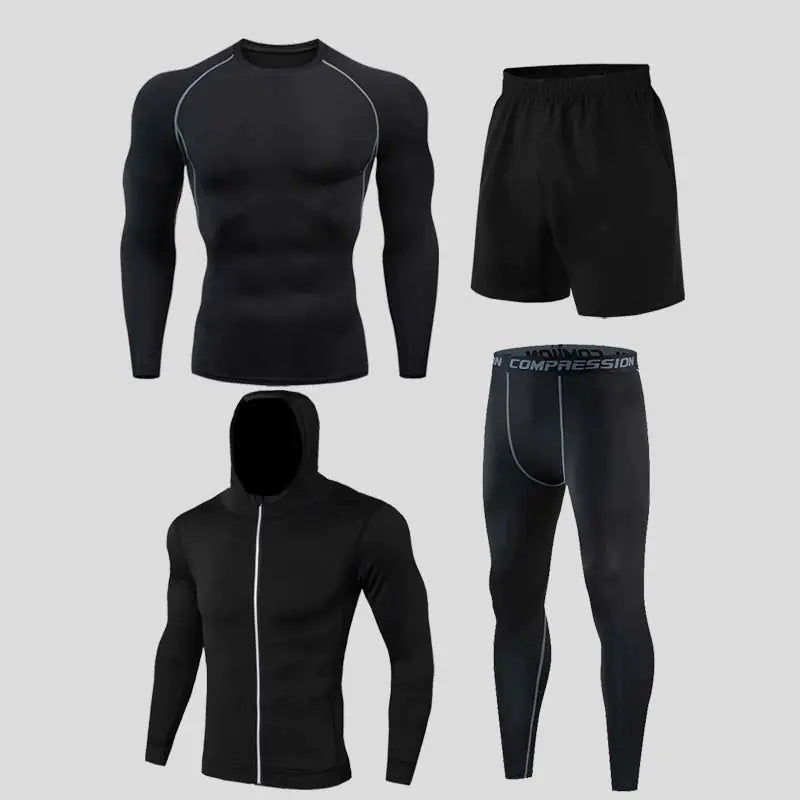Men's Fitness Outfit Set for Gym and Running